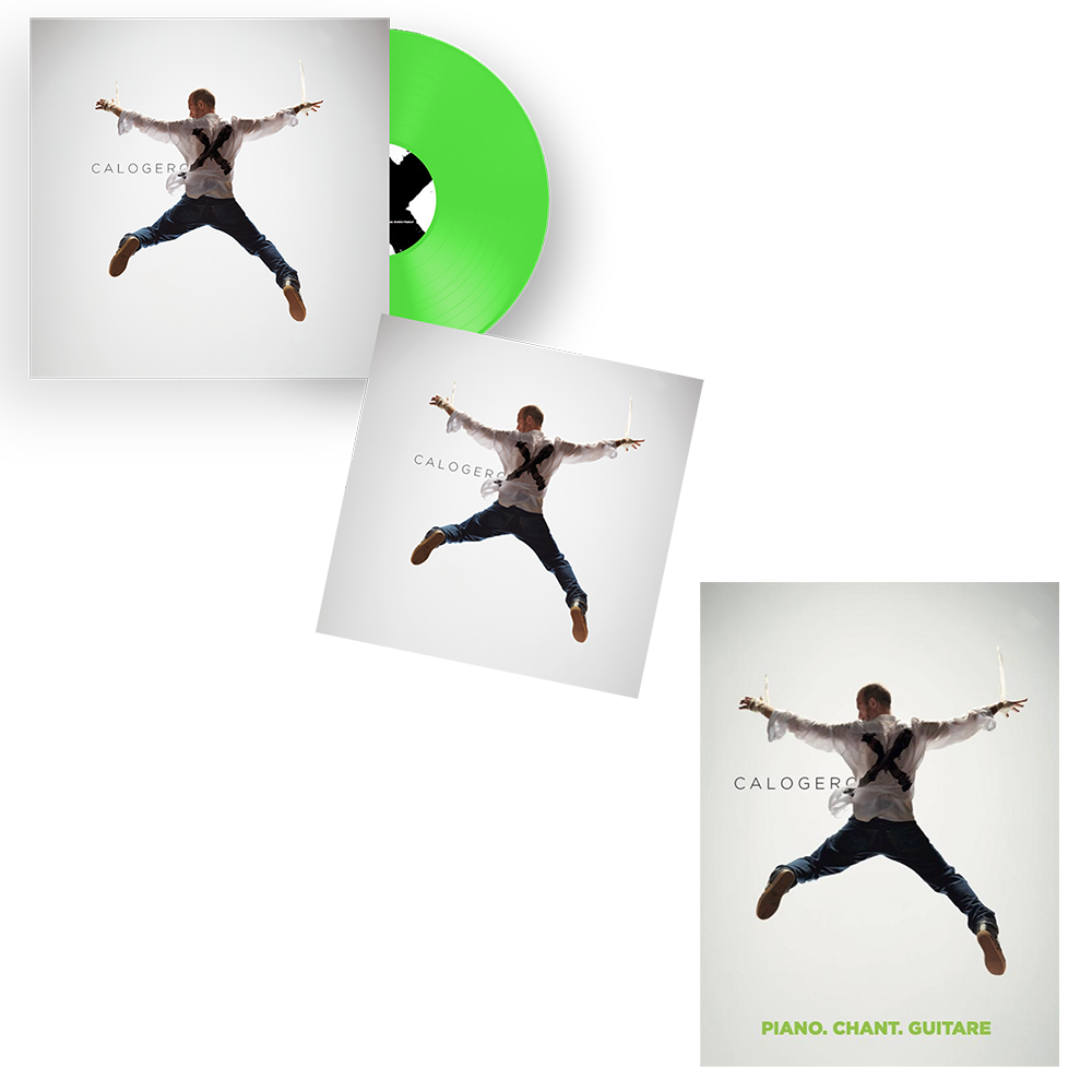 X - VINYLE COULEUR EXCLUSIF + TIRAGE (DÉDICACE EN ALÉATOIRE) + SONGBOOK