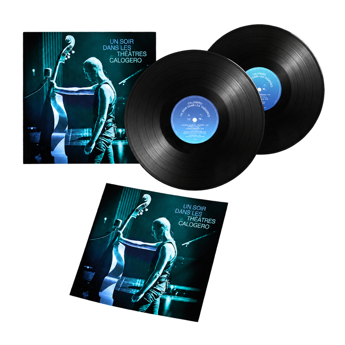 UN SOIR DANS LES THÉÂTRES - DOUBLE VINYLE AVEC TIRAGE DÉDICACÉ