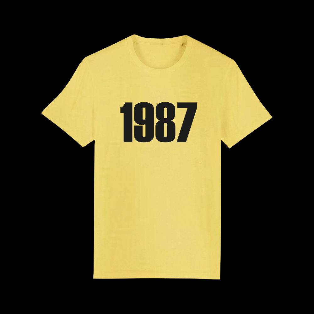 Tee shirt Jaune 1987 - Tournée